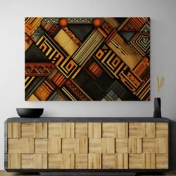 African abstract artwork