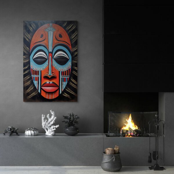 African mask painting