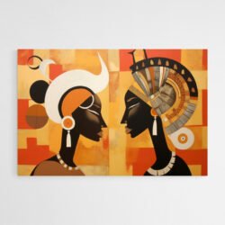 African modern art painting