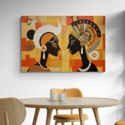 African modern art painting