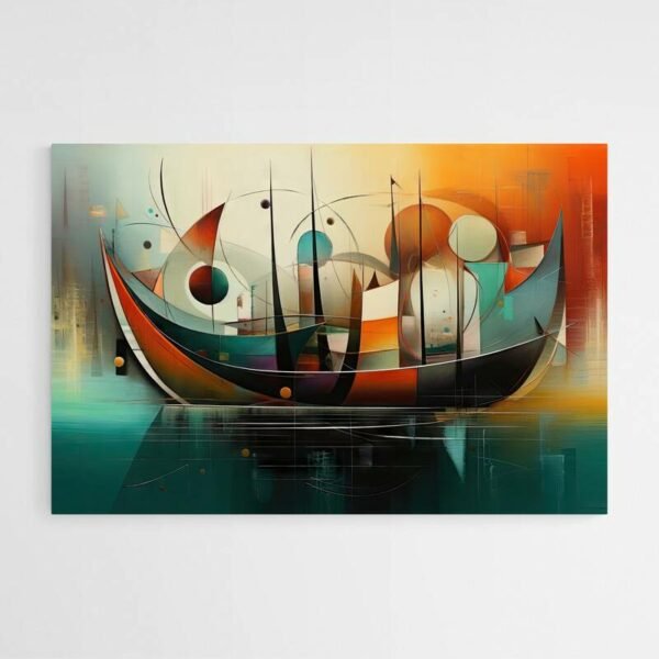 Boat wall art