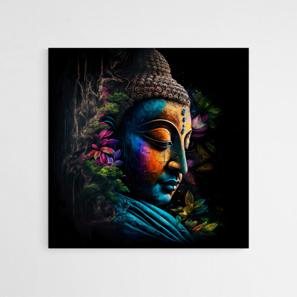 Bouddha painting Coloré