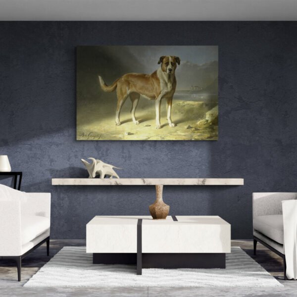 Dog painting Peinture