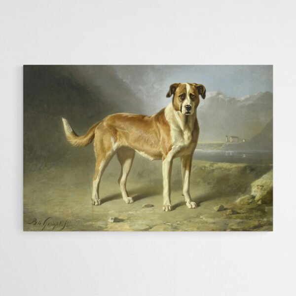 Dog painting Peinture