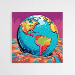 Earth wall art