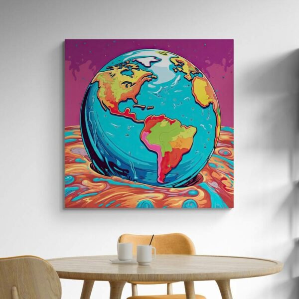 Earth wall art