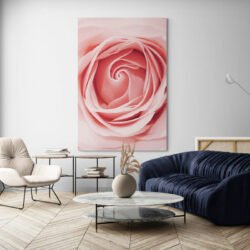 Flower canvas wall art