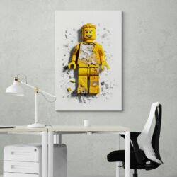 Lego wall art