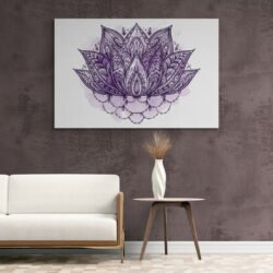 Lotus flower artwork