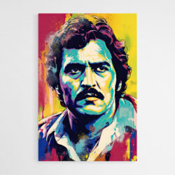 Pablo Escobar painting