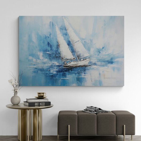 Sailboat painting