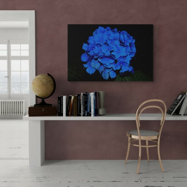 Tableau Hortensia Bleu