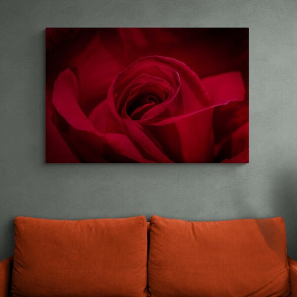 Tableau Rose Rouge