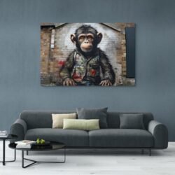 Wall art monkey