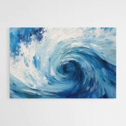 Wave wall art