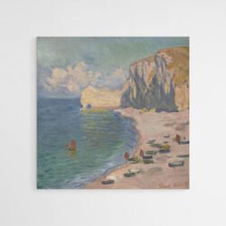 Etretat The Beach and the Falaise Amont Monet.jpg