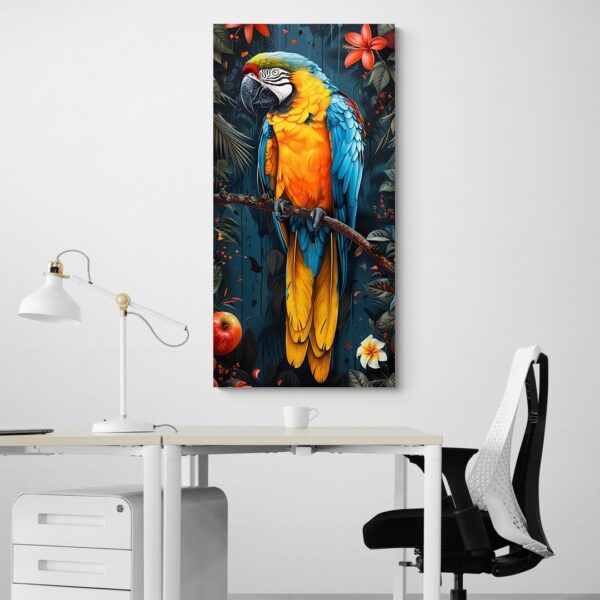 Grand Tableau Perroquet bureau.jpg