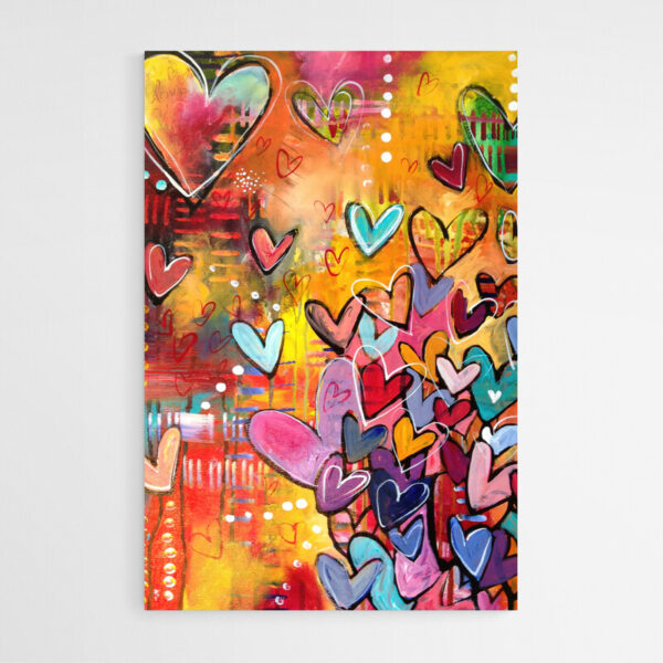 Tableau Abstrait Street art chambre.jpg