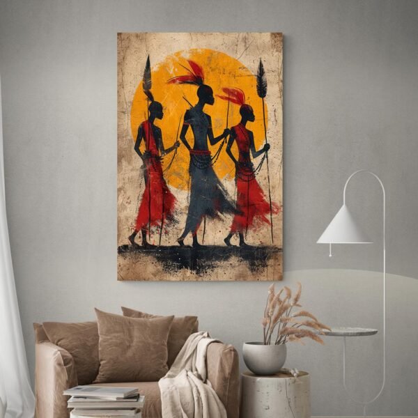 Tableau Africain ancien decoration.jpg