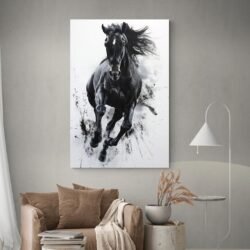 Tableau Cheval Dessin decoration.jpg