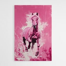 Tableau Cheval Rose 2.jpg