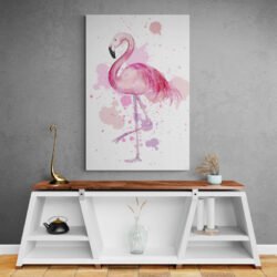 Tableau Flamant Rose couleur.jpg