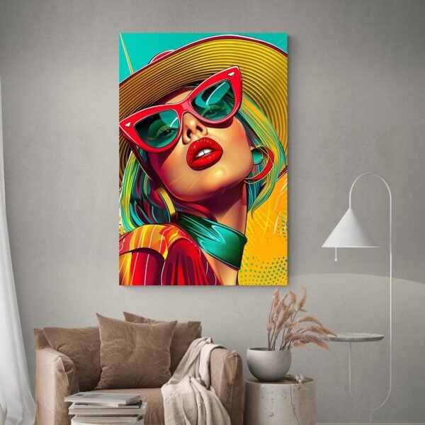 Tableau Lady Gaga Pop Art decoration.jpg