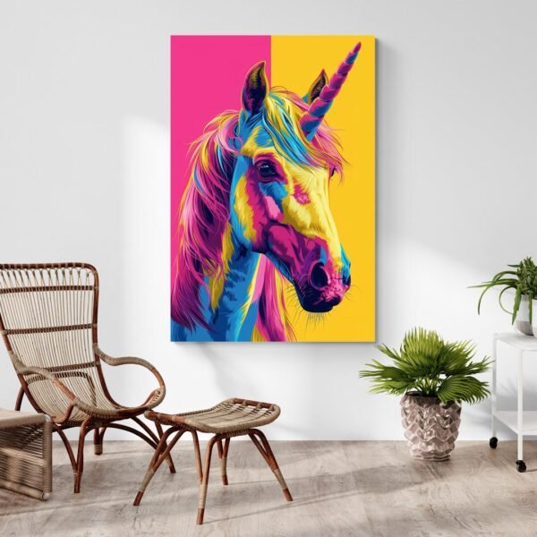 Tableau Licorne decoration contemporaine.jpg