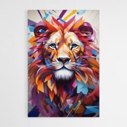 Tableau Lion Abstrait 2.jpg