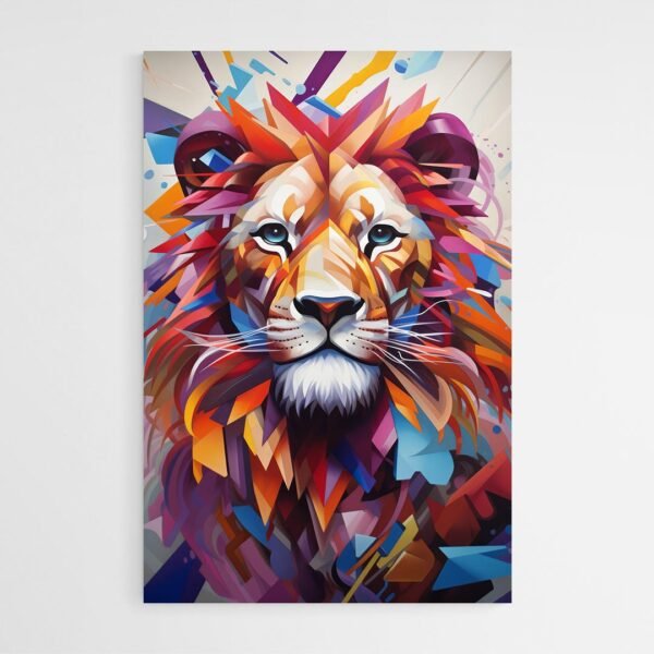 Tableau Lion Abstrait 2.jpg