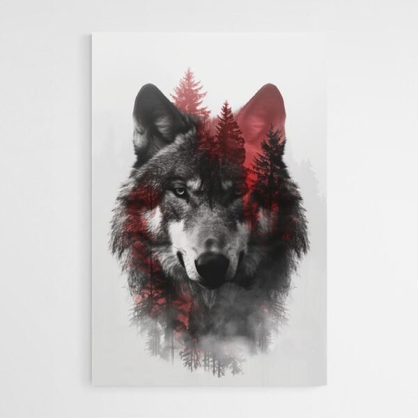 Tableau Loup Scandinave 2.jpg