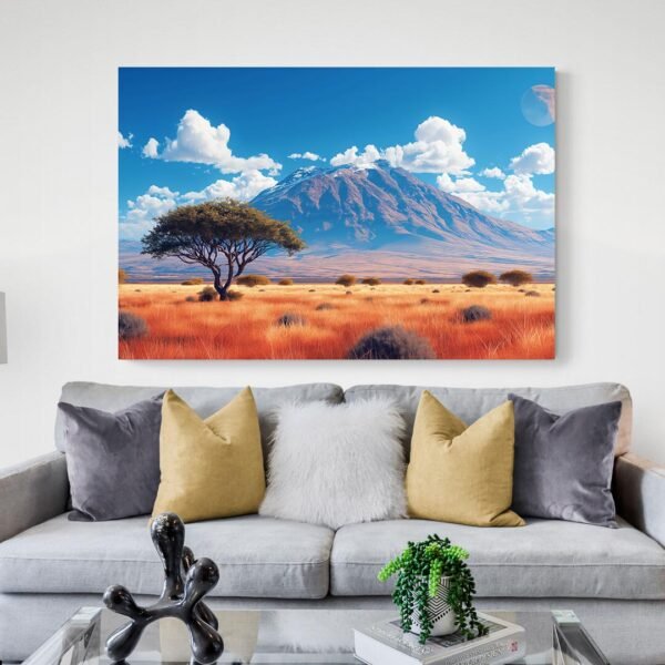 Tableau Paysage Africain canape.jpg