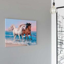 Tableau deco cheval plage.jpg