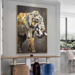 Tableau deco elephant relief.jpg