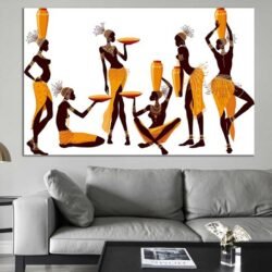 Tableau femmes africaines porteuses deau.jpg