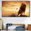 Tableau lion rugissant.jpg
