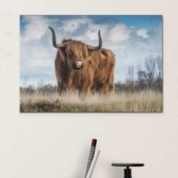 Tableau vache highland.jpg