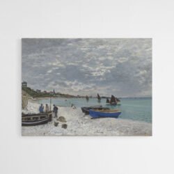 The Beach at Sainte Adresse Monet.jpg