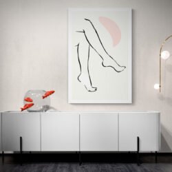 dessin sur toile jambe minimaliste.jpg