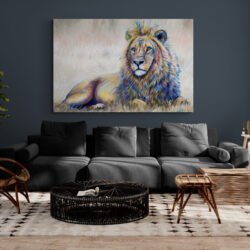 peinture lion couche salon.jpg