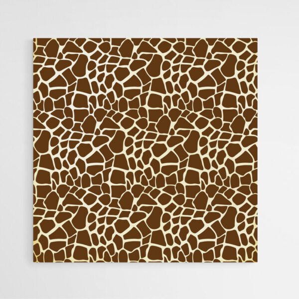 tableau abstrait girafe mur blanc.jpg