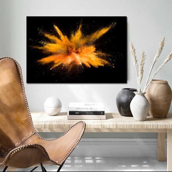 tableau deco abstrait orange.jpg