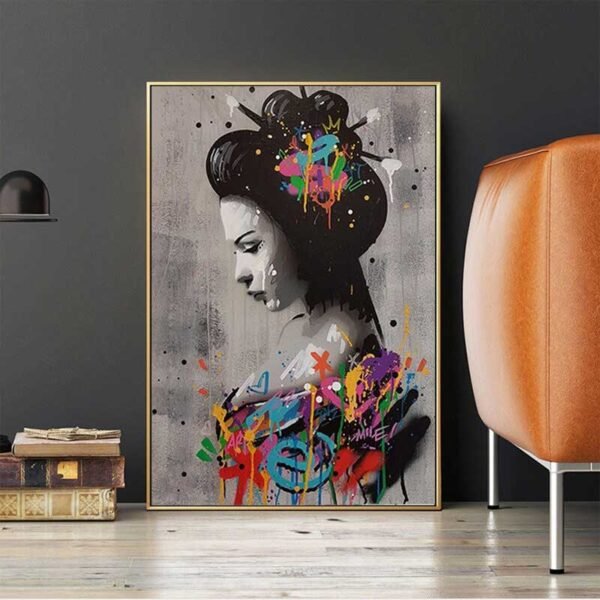 tableau deco geisha moderne.jpg