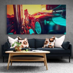 tableau deco pop art voiture.jpg