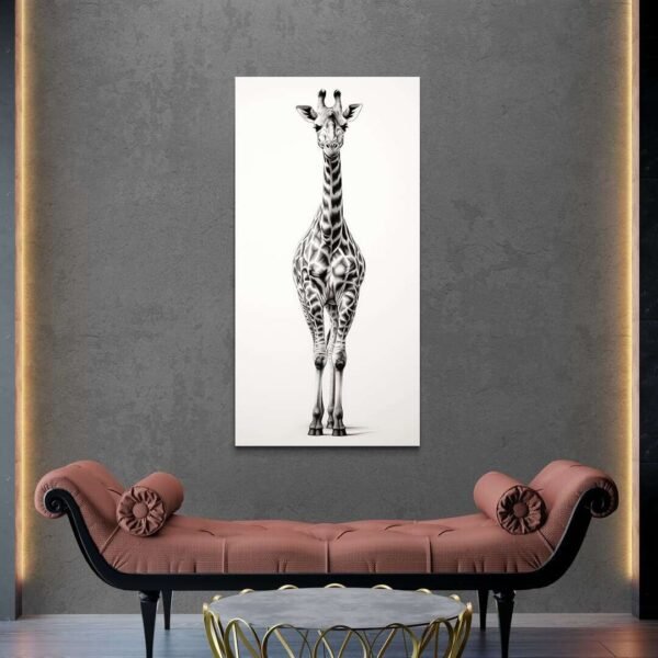 tableau dessin girafe decoration design.jpg