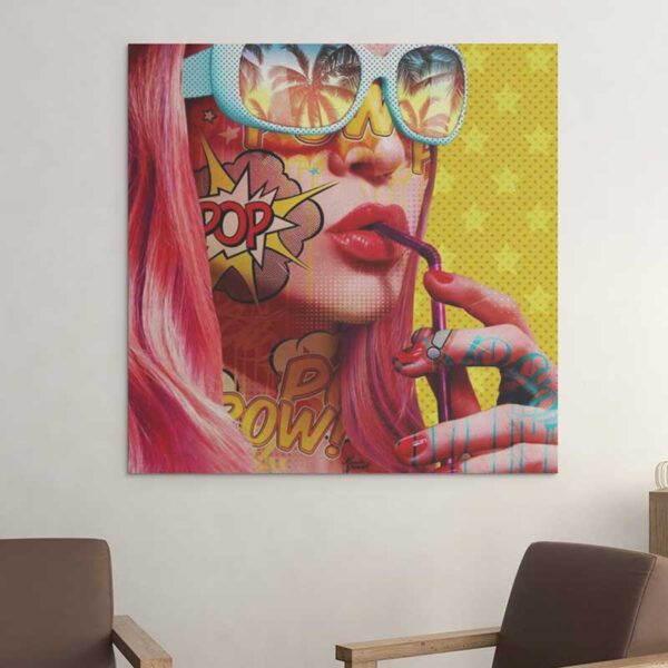 tableau pop art jaune.jpg
