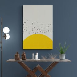 tableau scandinave jaune salon.jpg