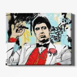 tableau sur toile Tony Montana.jpg