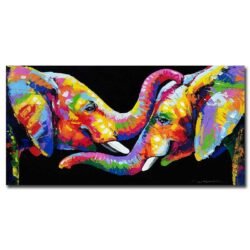 tableau sur toile elephant pop art.jpg