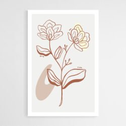 tableau sur toile fleur minimaliste.jpg